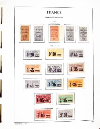 1876-2022, Collection de France en 21 classeurs Leuchtturm