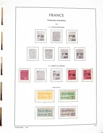 1876-2022, Collection de France en 21 classeurs Leuchtturm