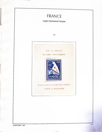 1876-2022, Collection de France en 21 classeurs Leuchtturm