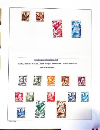 1876-2022, Collection de France en 21 classeurs Leuchtturm