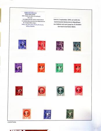 1876-2022, Collection de France en 21 classeurs Leuchtturm