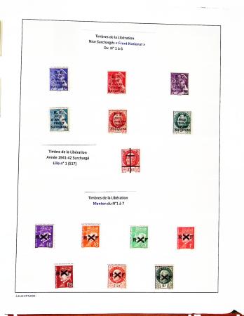 1876-2022, Collection de France en 21 classeurs Leuchtturm