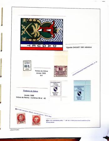 1876-2022, Collection de France en 21 classeurs Leuchtturm