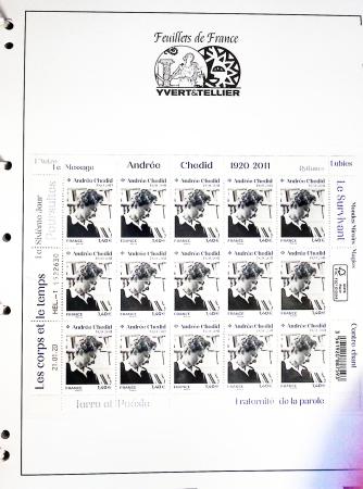 1876-2022, Collection de France en 21 classeurs Leuchtturm