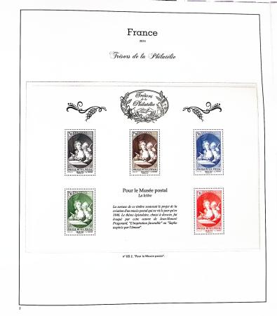 1876-2022, Collection de France en 21 classeurs Leuchtturm