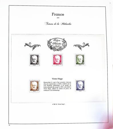 1876-2022, Collection de France en 21 classeurs Leuchtturm