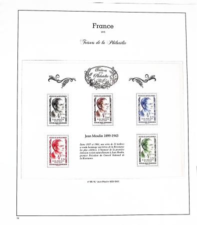 1876-2022, Collection de France en 21 classeurs Leuchtturm