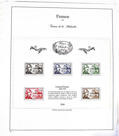 1876-2022, Collection de France en 21 classeurs Leuchtturm