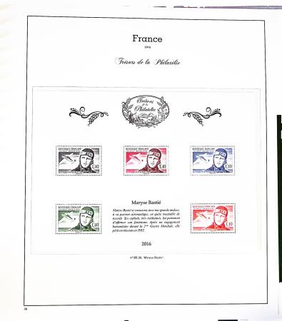 1876-2022, Collection de France en 21 classeurs Leuchtturm