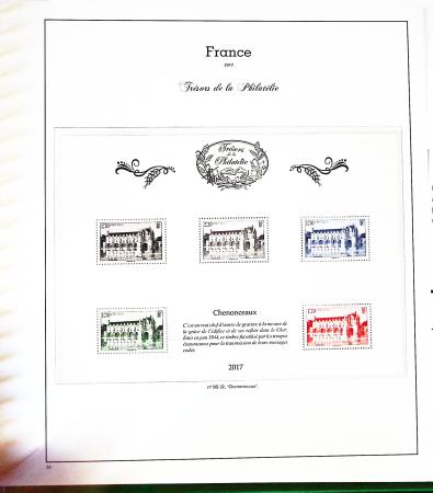 1876-2022, Collection de France en 21 classeurs Leuchtturm