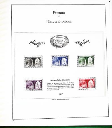 1876-2022, Collection de France en 21 classeurs Leuchtturm