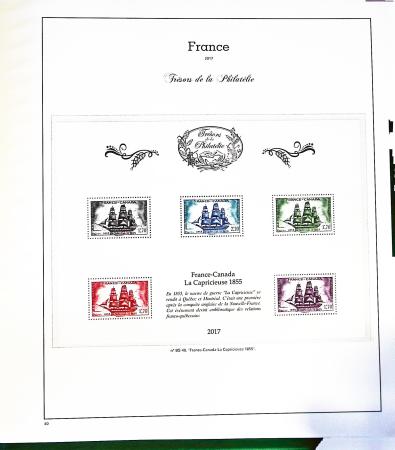 1876-2022, Collection de France en 21 classeurs Leuchtturm