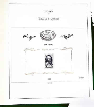 1876-2022, Collection de France en 21 classeurs Leuchtturm