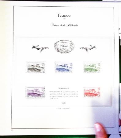 1876-2022, Collection de France en 21 classeurs Leuchtturm