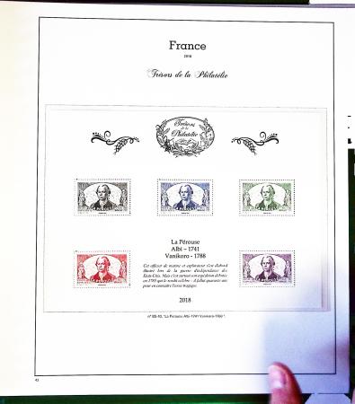 1876-2022, Collection de France en 21 classeurs Leuchtturm