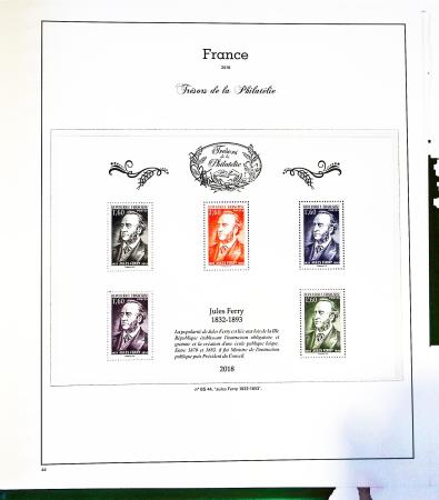 1876-2022, Collection de France en 21 classeurs Leuchtturm