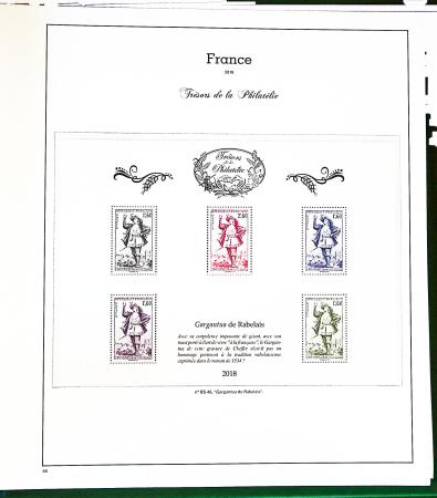 1876-2022, Collection de France en 21 classeurs Leuchtturm