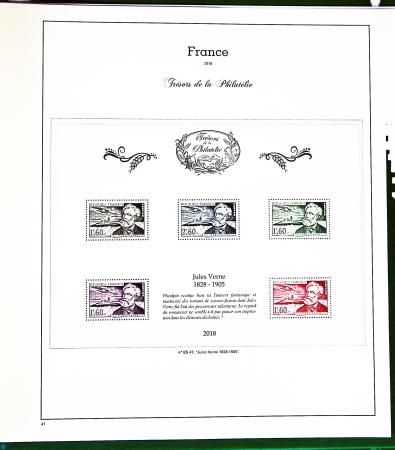1876-2022, Collection de France en 21 classeurs Leuchtturm