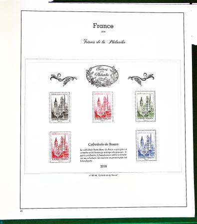 1876-2022, Collection de France en 21 classeurs Leuchtturm