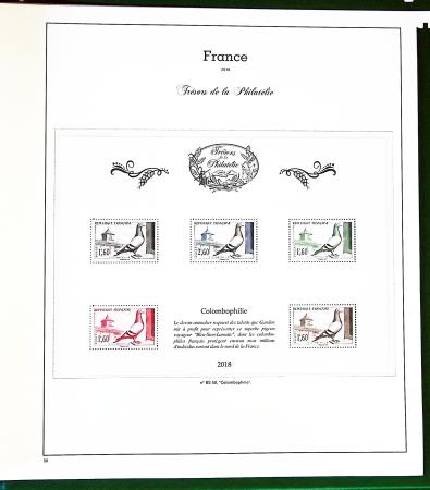 1876-2022, Collection de France en 21 classeurs Leuchtturm