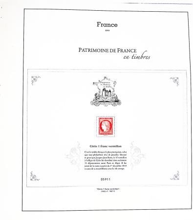 1876-2022, Collection de France en 21 classeurs Leuchtturm
