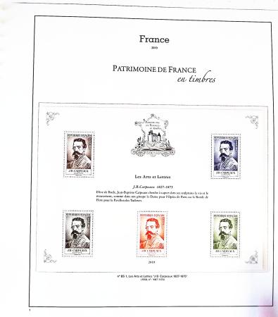1876-2022, Collection de France en 21 classeurs Leuchtturm
