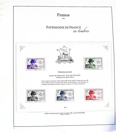 1876-2022, Collection de France en 21 classeurs Leuchtturm