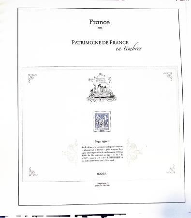 1876-2022, Collection de France en 21 classeurs Leuchtturm