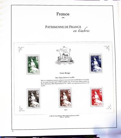 1876-2022, Collection de France en 21 classeurs Leuchtturm