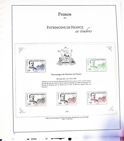 1876-2022, Collection de France en 21 classeurs Leuchtturm