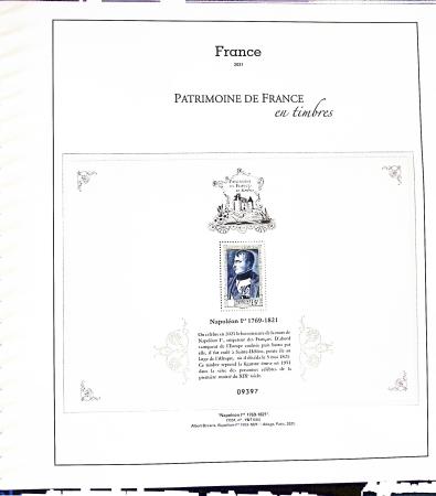 1876-2022, Collection de France en 21 classeurs Leuchtturm