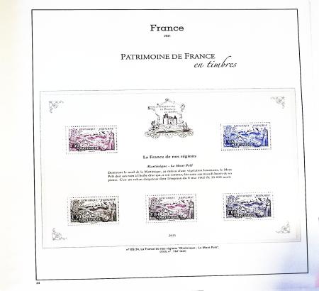 1876-2022, Collection de France en 21 classeurs Leuchtturm
