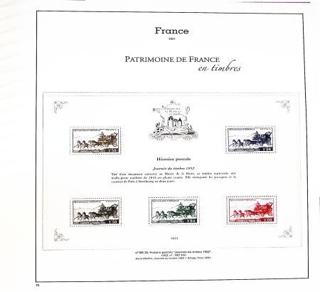 1876-2022, Collection de France en 21 classeurs Leuchtturm