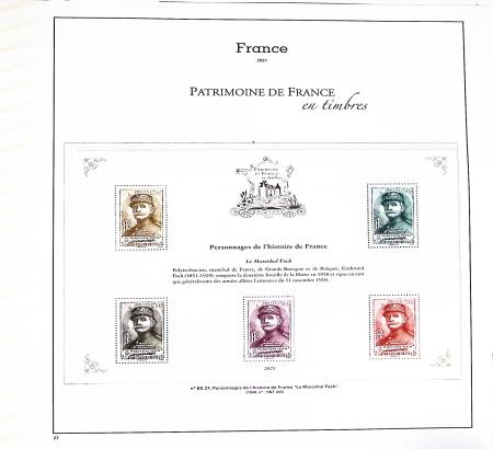 1876-2022, Collection de France en 21 classeurs Leuchtturm