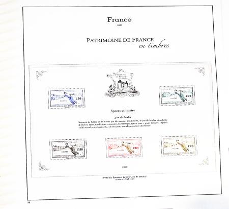 1876-2022, Collection de France en 21 classeurs Leuchtturm