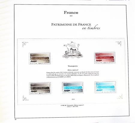 1876-2022, Collection de France en 21 classeurs Leuchtturm