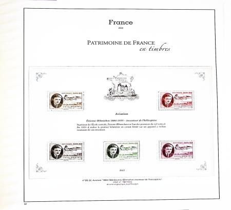 1876-2022, Collection de France en 21 classeurs Leuchtturm