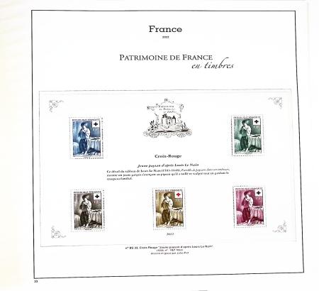 1876-2022, Collection de France en 21 classeurs Leuchtturm