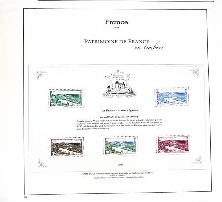 1876-2022, Collection de France en 21 classeurs Leuchtturm