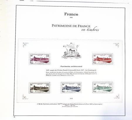 1876-2022, Collection de France en 21 classeurs Leuchtturm