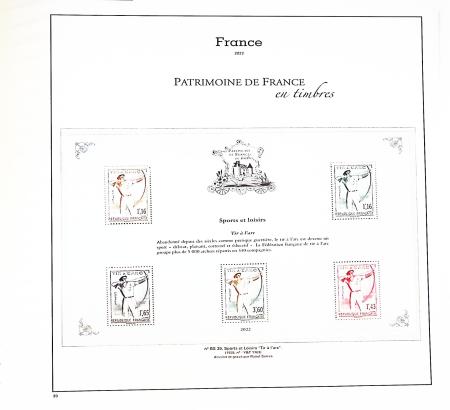 1876-2022, Collection de France en 21 classeurs Leuchtturm