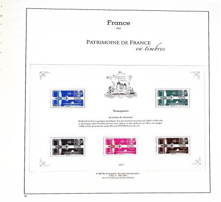 1876-2022, Collection de France en 21 classeurs Leuchtturm