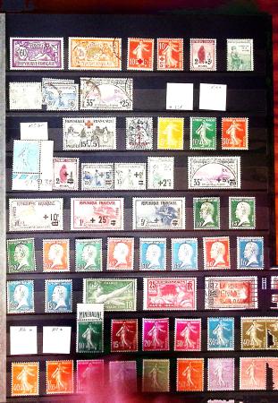 1849-2013, Collection de France en 13 classeurs neufs