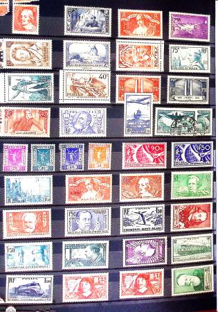 1849-2013, Collection de France en 13 classeurs neufs