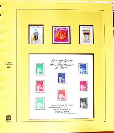 1849-2013, Collection de France en 13 classeurs neufs