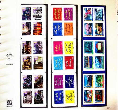 1849-2013, Collection de France en 13 classeurs neufs