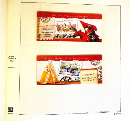 1849-2013, Collection de France en 13 classeurs neufs