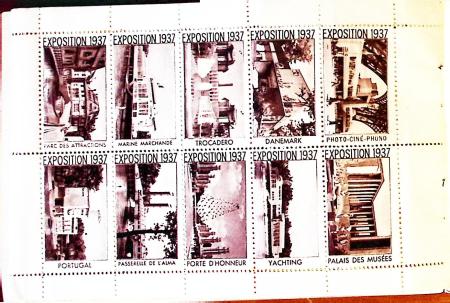 1910-50env. Lot hétéroclite avec une chemise de carnets