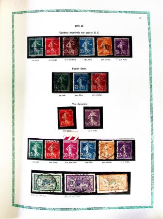 1940-2023, Collection/lot de France neuf pour faciale,