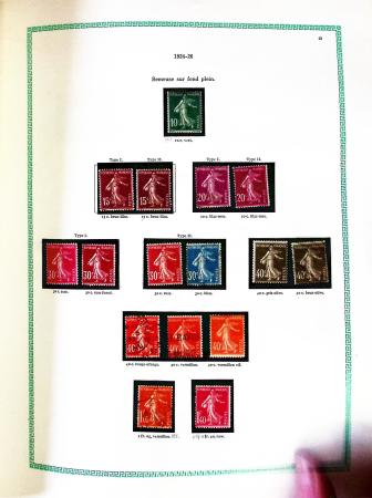 1940-2023, Collection/lot de France neuf pour faciale,